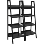 Altra lawrence 4 shelf ladder bookcase bundle