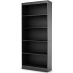 South shore axess collection 5 shelf bookcase