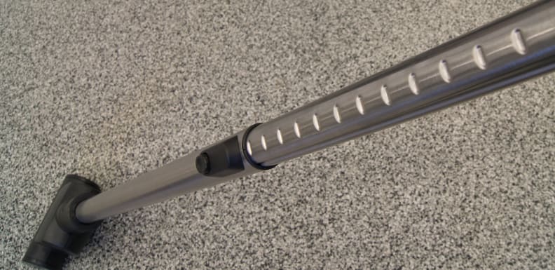 Some vacuums have an extension wand built right into the handle.