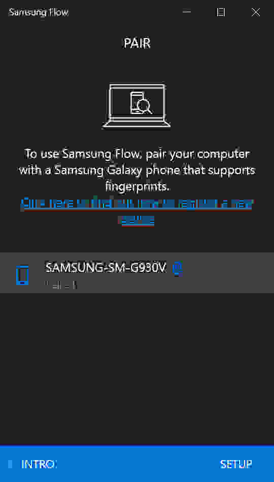 Samsung Flow Screenshot