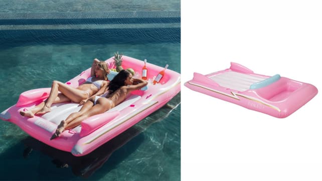 funboy pink convertible air mattress