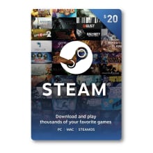 Product image of Valve Steam Wallet Card