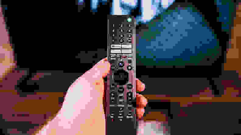 Sony's premium remote control up close