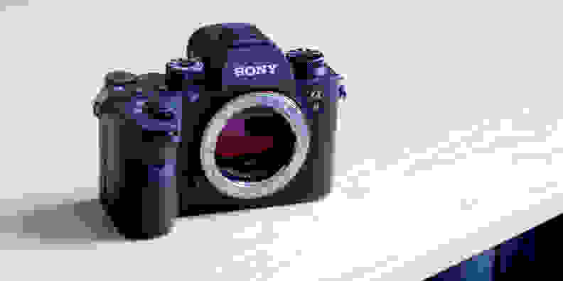 The Sony Alpha A9 is remarkably small for a full-frame, pro-grade camera.