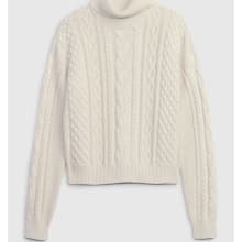 Product image of Gap Turtleneck Cable-Knit Cropped Sweater