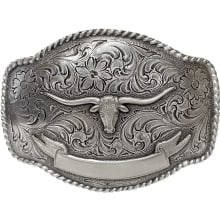Product image of Western Bull Texas Longhorn Steer Head Belt Buckle