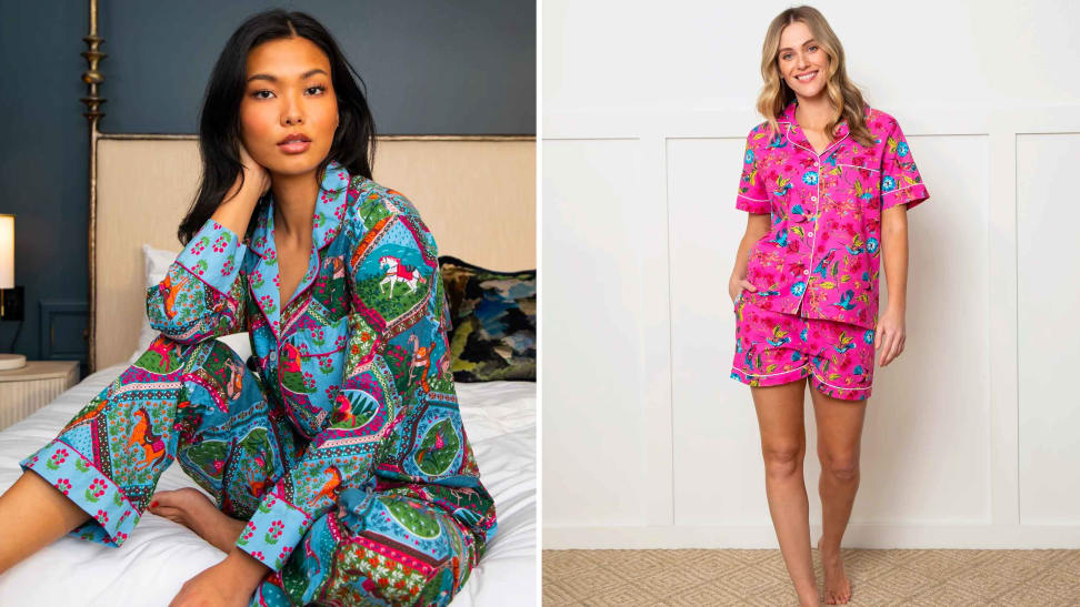 PrintFresh pajamas in colorful patterns