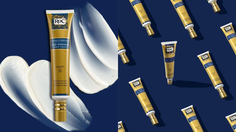 The Roc Retinol Correxion Deep Wrinkle Night Cream.