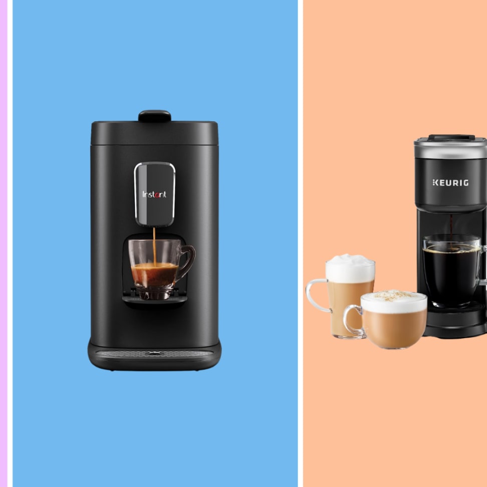 Instant Solo Single Serve Coffee Maker, From the Makers of Pot, K-Cup Pod  Compatible Brewer, Includes Reusable & Bold Setting, Brew 8 to 12oz., 40oz.