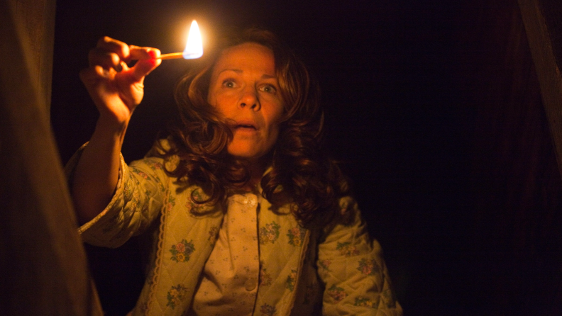 Lili Taylor faces unthinkable evil in James Wan’s ‘The Conjuring.’