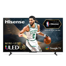 Zdjęcie produktu przedstawiające 65-calowy telewizor Smart TV ULED Mini-LED firmy Google Hisense