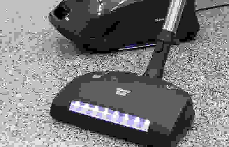 The "Premium" Electrobrush is equipped with LED headlights.