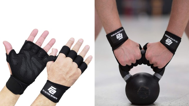 Fit Active Sports Weight Lifting Gloves