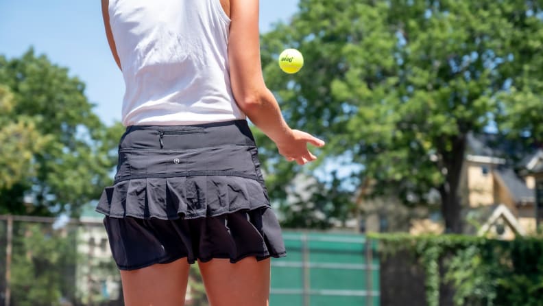 lululemon tennis skirt outfit