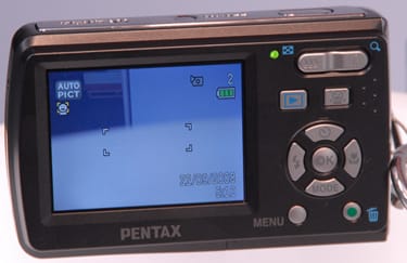 Pentax Optio E60 First Impressions Digital Camera Review - Reviewed