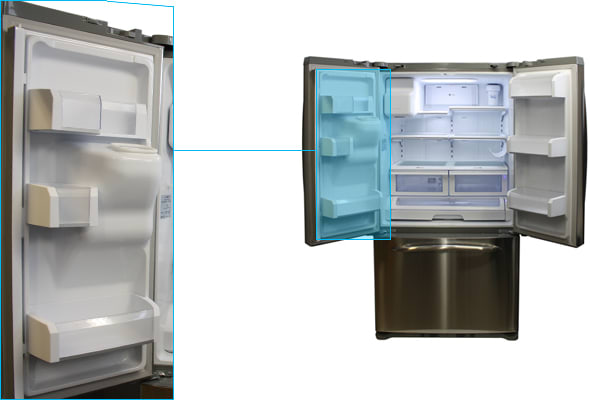 Ge Profile 25 5 Cu Ft French Door Refrigerator Pfss6pkx Reviewed Refrigerators