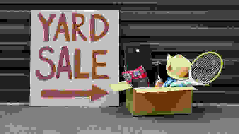 Yard Sale sign