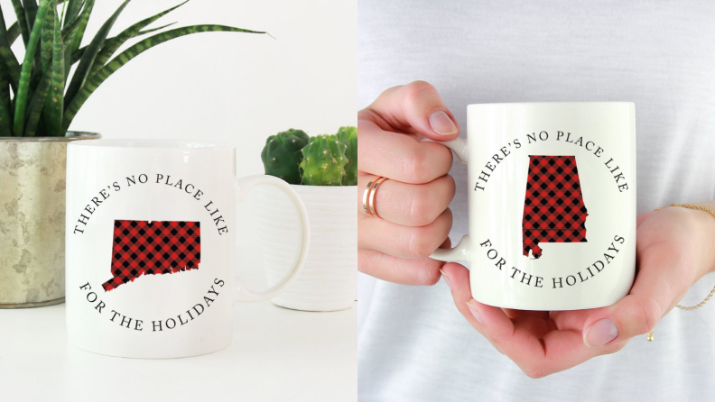 Bring this mug with you in case you miss home.