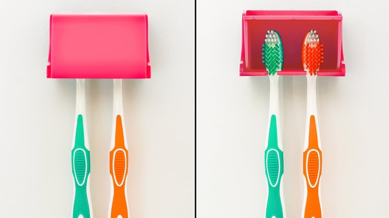 Camco A Pop-A-Toothbrush Wall Mounted Holder