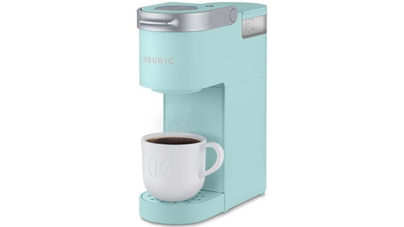 Coffee is a morning must, and this single serving coffee maker doesn't take up much space