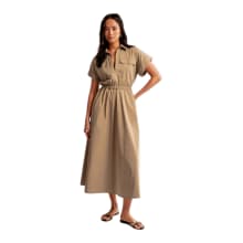 Product image of Abercrombie & Fitch Utility Maxi Shirt Dress