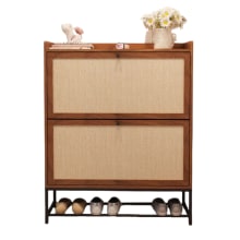 Product image of Bay Isle Home 20 Pair Shoe Storage Cabinet