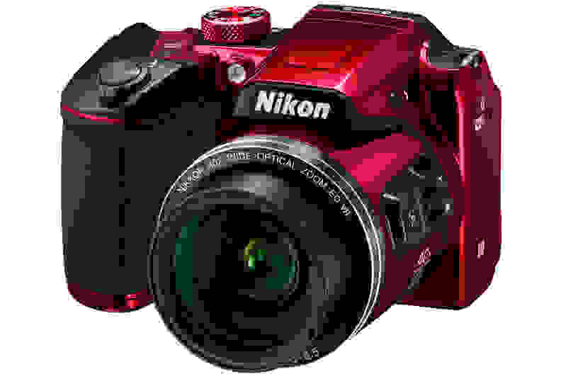 A manufacturer render of the Nikon Coolpix B500.