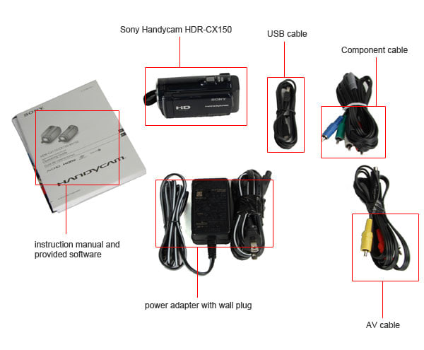 売り出し半額 Sony Handycam HDR-CX150E ビデオカメラ