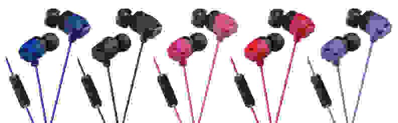 The new in-ears for the Xtreme Xplosives series come in plenty of colors to choose from.