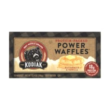 Product image of Kodiak Frozen Power Waffles Buttermilk & Vanilla