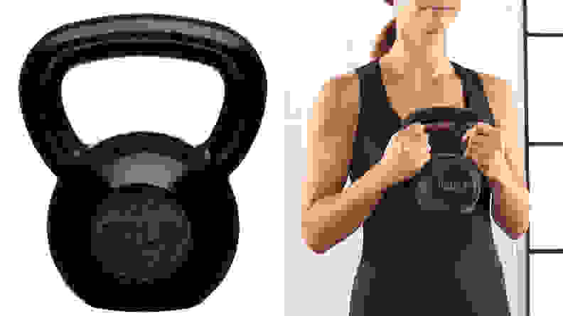 AmazonBasics Enamel Kettlebell