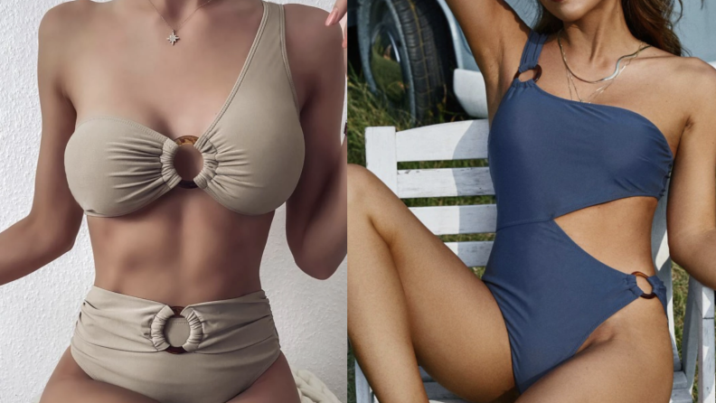 Shein and Zaful swimsuits with rings