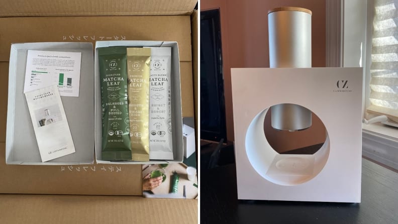 CUZEN MATCHA Matcha machine Limited Gift set Good Design Award Tea Maker