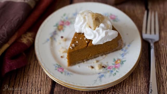 Instant Pot Pumpkin Pie