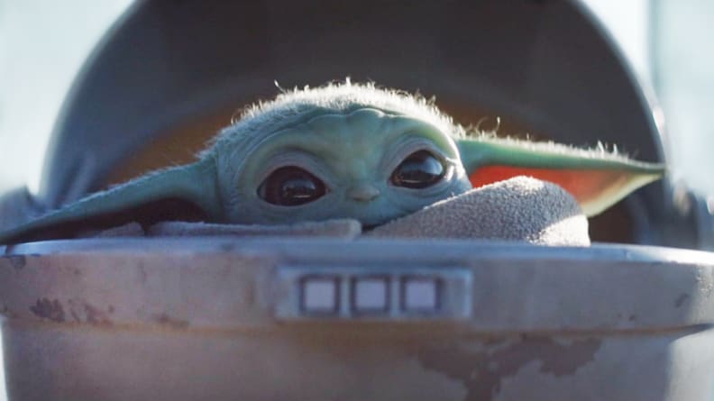 Baby Yoda in theDisney+ original series "The Mandalorian."