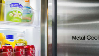 Samsung RH29H9000SR Food Showcase Door in Door Side by Side Refrigerator