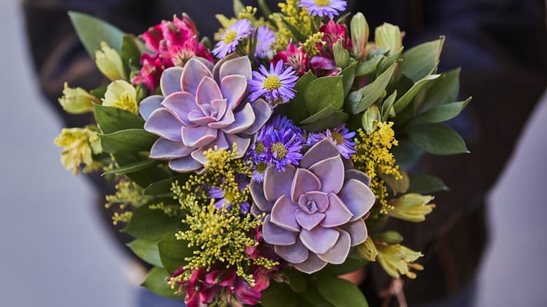 Fresh flowers each month? Yes, please!