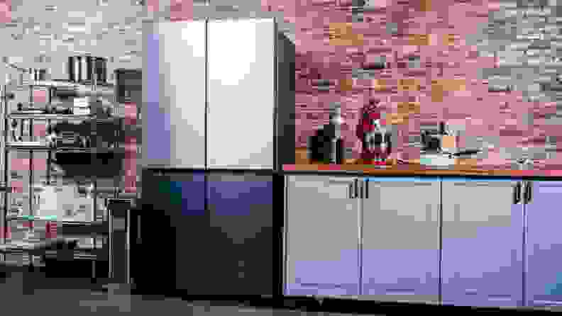 Image of refrigerator in kitchen