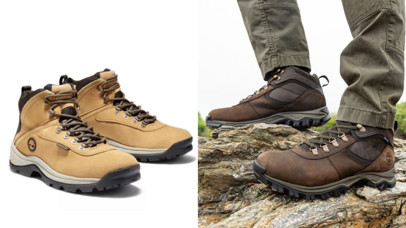 Timberland hiking boots