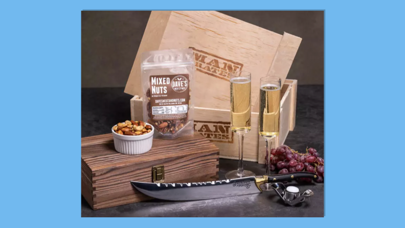 Best gifts for best man: Brut Strength Champagne Man Crate