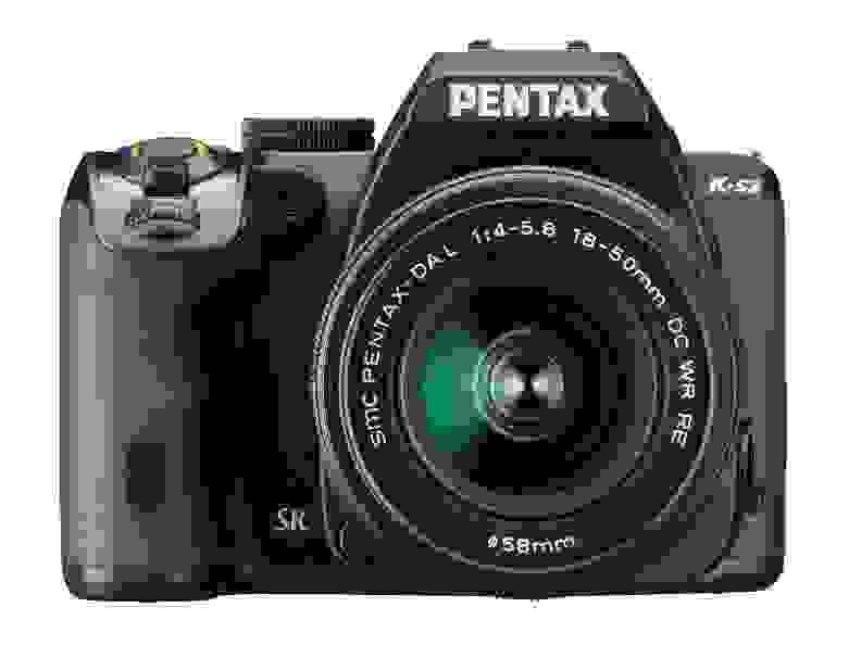 A manufacturer image of the Pentax K-S2.