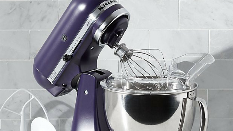 A stand mixer by KitchenAid