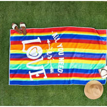 Product image of Home Reflections Oversized Rainbow Beach Towel