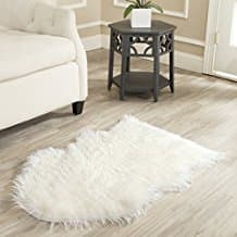 It's not real sheepskin, but it's nice and soft