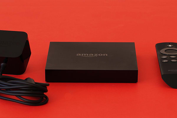 Fire TV comes with the streaming box, a remote, and an AC adapter.