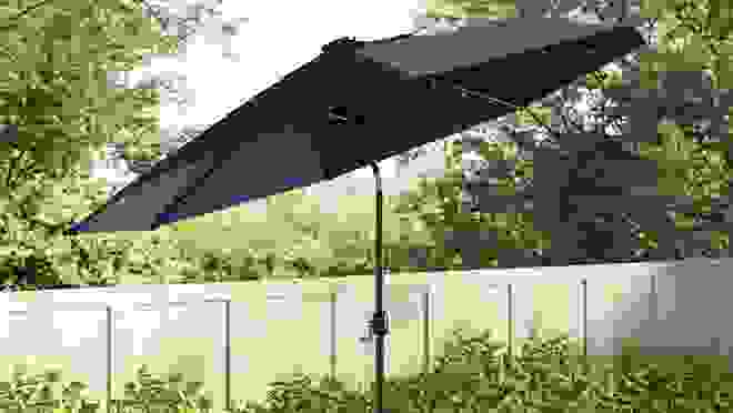 Patio umbrella outdoors