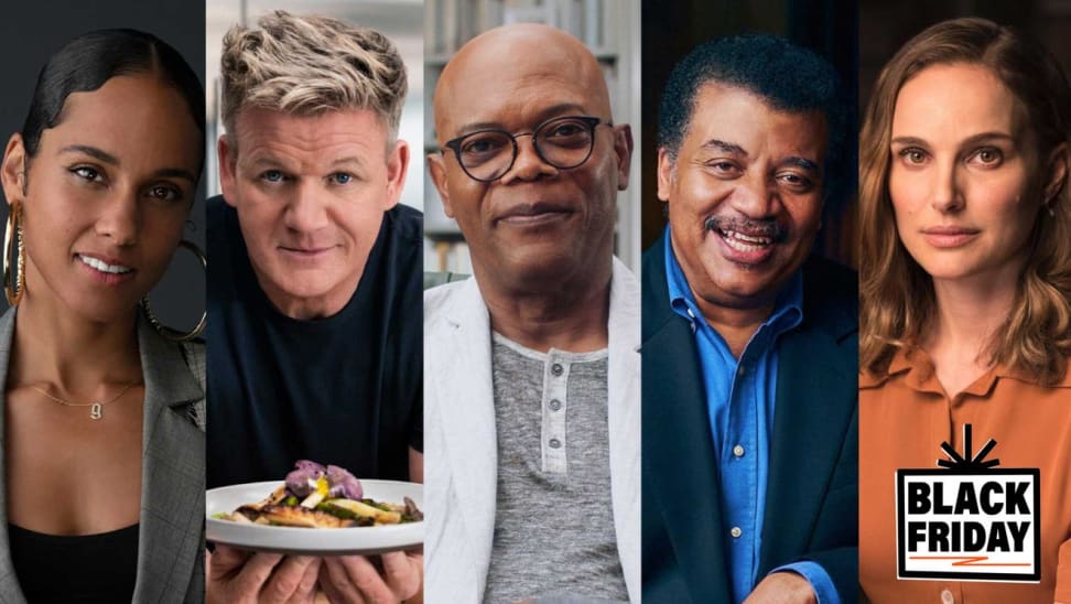 Alicia Keys, Gordon Ramsay, Samuel L. Jackson, Neil deGrasse Tyson, and Natalie Portman.