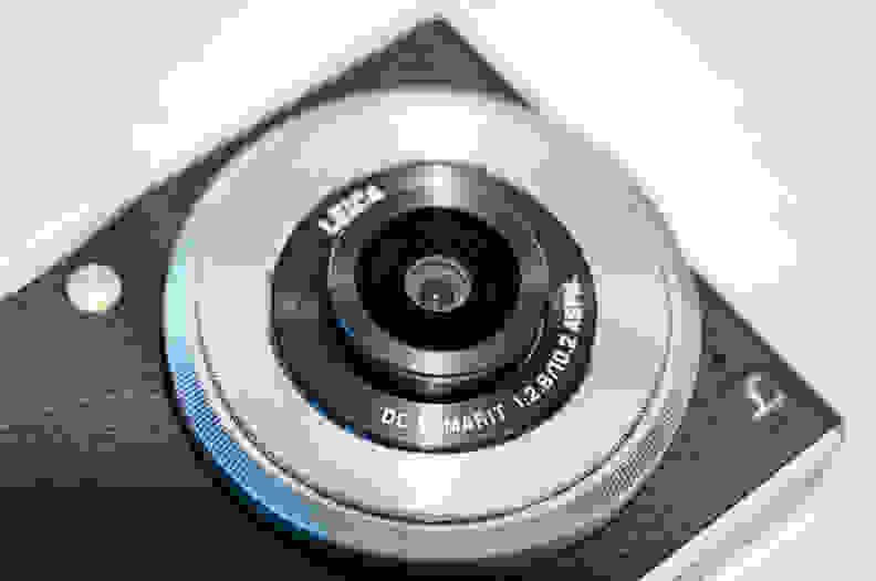 The CM1 sports a 10.2mm f/2.8 Leica lens.