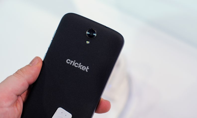 The back side has a grippy texture, unlike other recent ZTE phones. It's a big improvement.