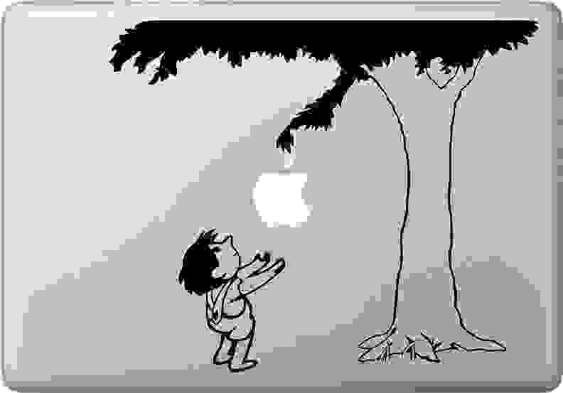 Apple Logo Giving Tree